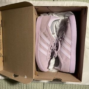 adidas Originals Gazelle W - Women's Shoes Leather Lilac-Purple Sneakers